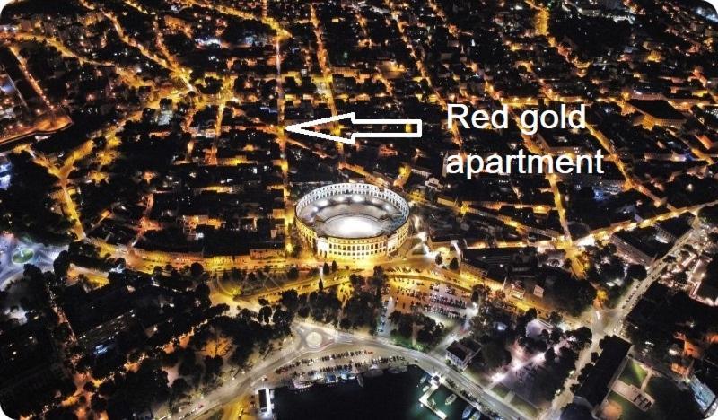 Red Gold Apartment Pula Dış mekan fotoğraf